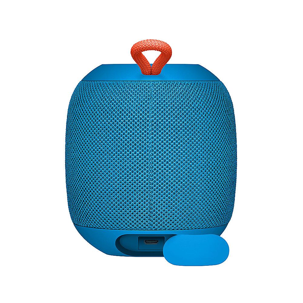 Ultimate Ears Wonderboom Bluetooth Speaker, blau, wasserdicht, mit Akku