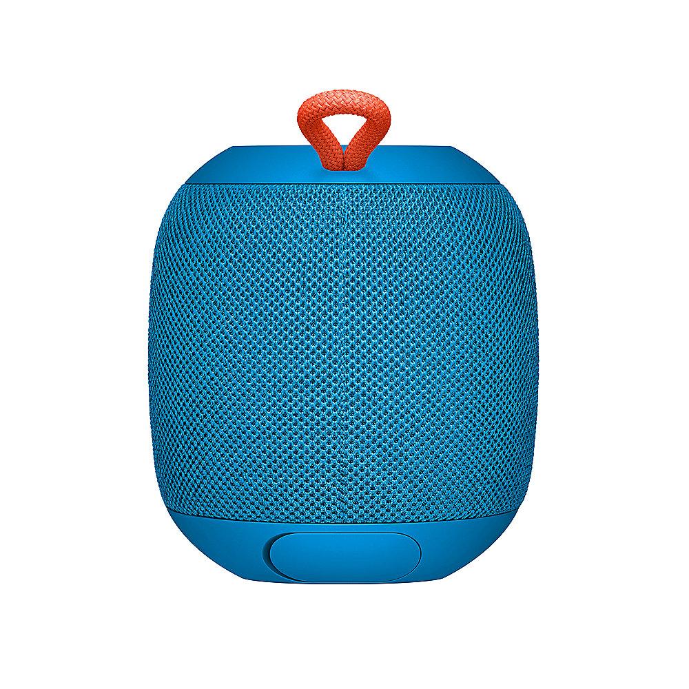 Ultimate Ears Wonderboom Bluetooth Speaker, blau, wasserdicht, mit Akku