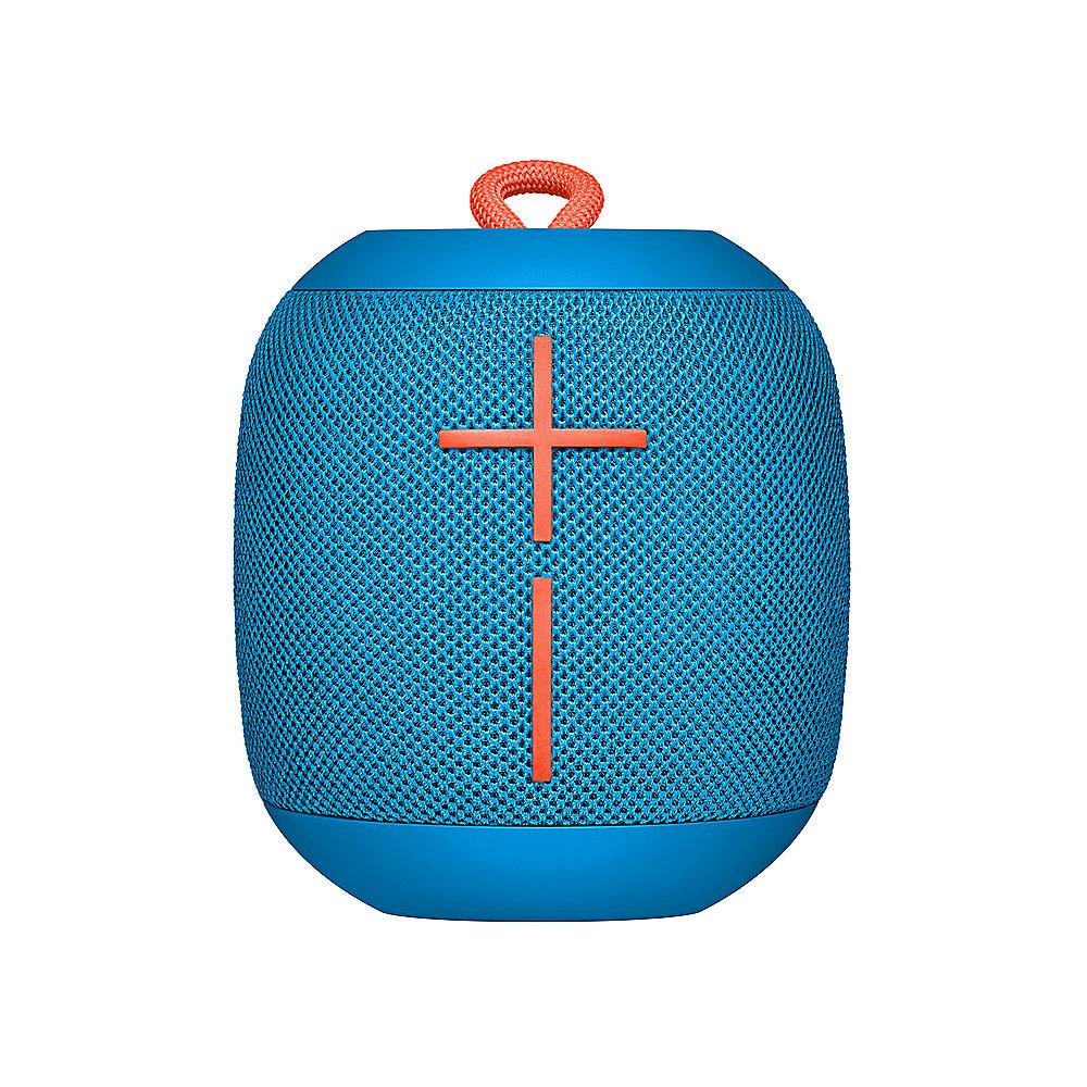 Ultimate Ears Wonderboom Bluetooth Speaker, blau, wasserdicht, mit Akku