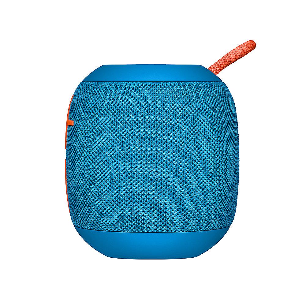 Ultimate Ears Wonderboom Bluetooth Speaker, blau, wasserdicht, mit Akku