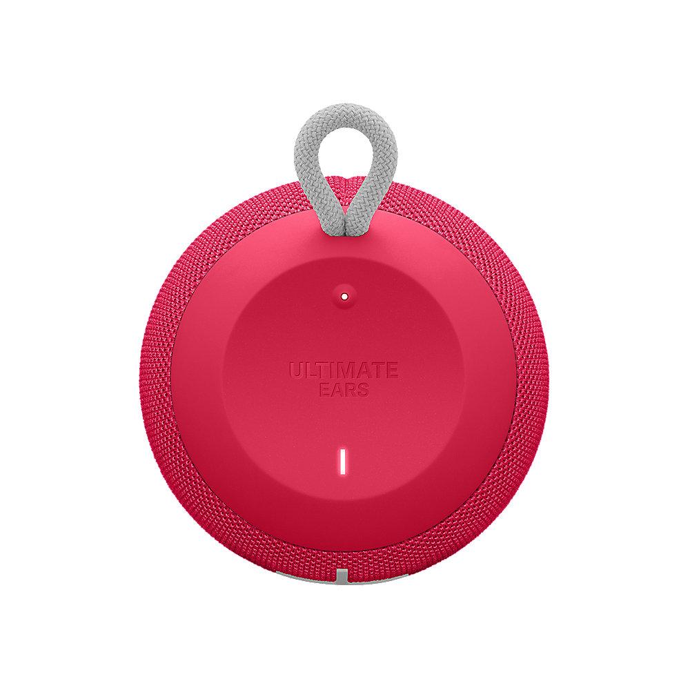Ultimate Ears Wonderboom Bluetooth Speaker, raspberry, wasserdicht, mit Akku, Ultimate, Ears, Wonderboom, Bluetooth, Speaker, raspberry, wasserdicht, Akku