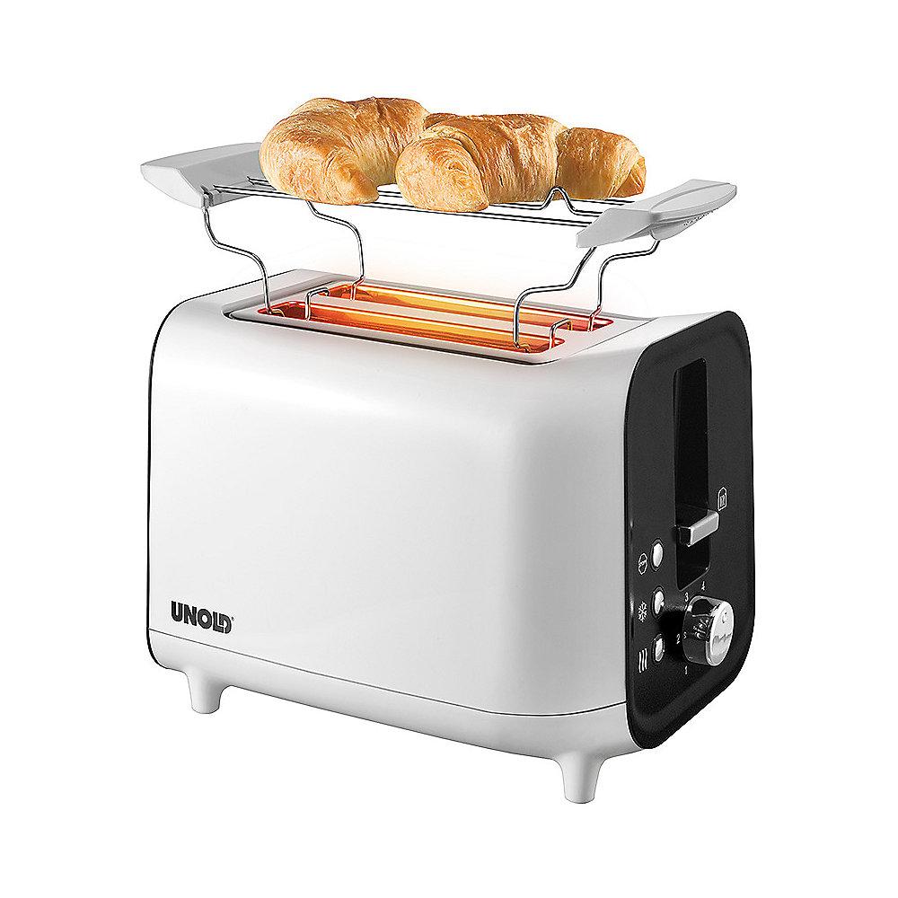 Unold 38410 TOASTER Shine weiß, Unold, 38410, TOASTER, Shine, weiß