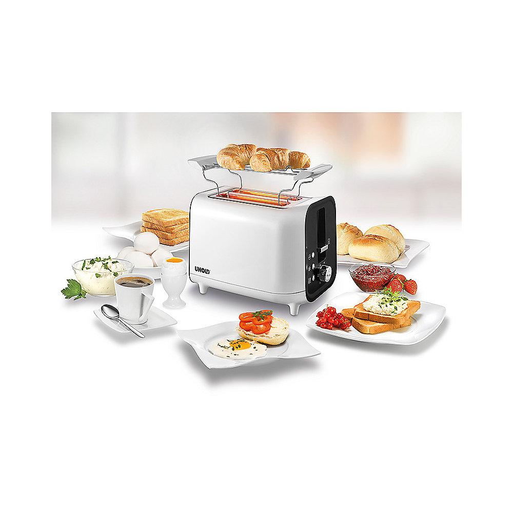 Unold 38410 TOASTER Shine weiß