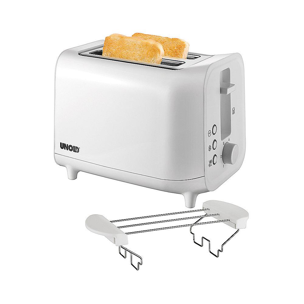 Unold 38411 Toaster Easy weiß