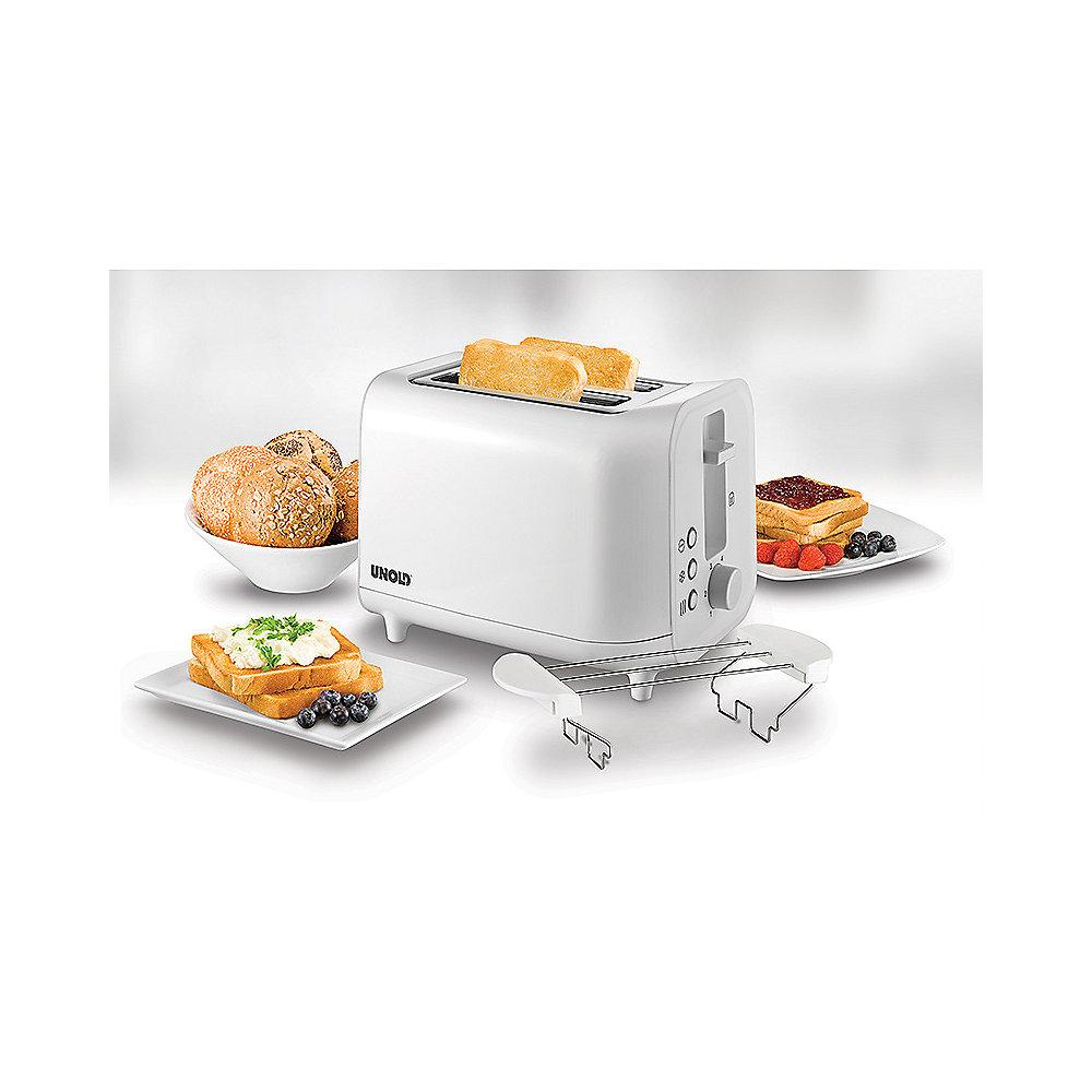 Unold 38411 Toaster Easy weiß