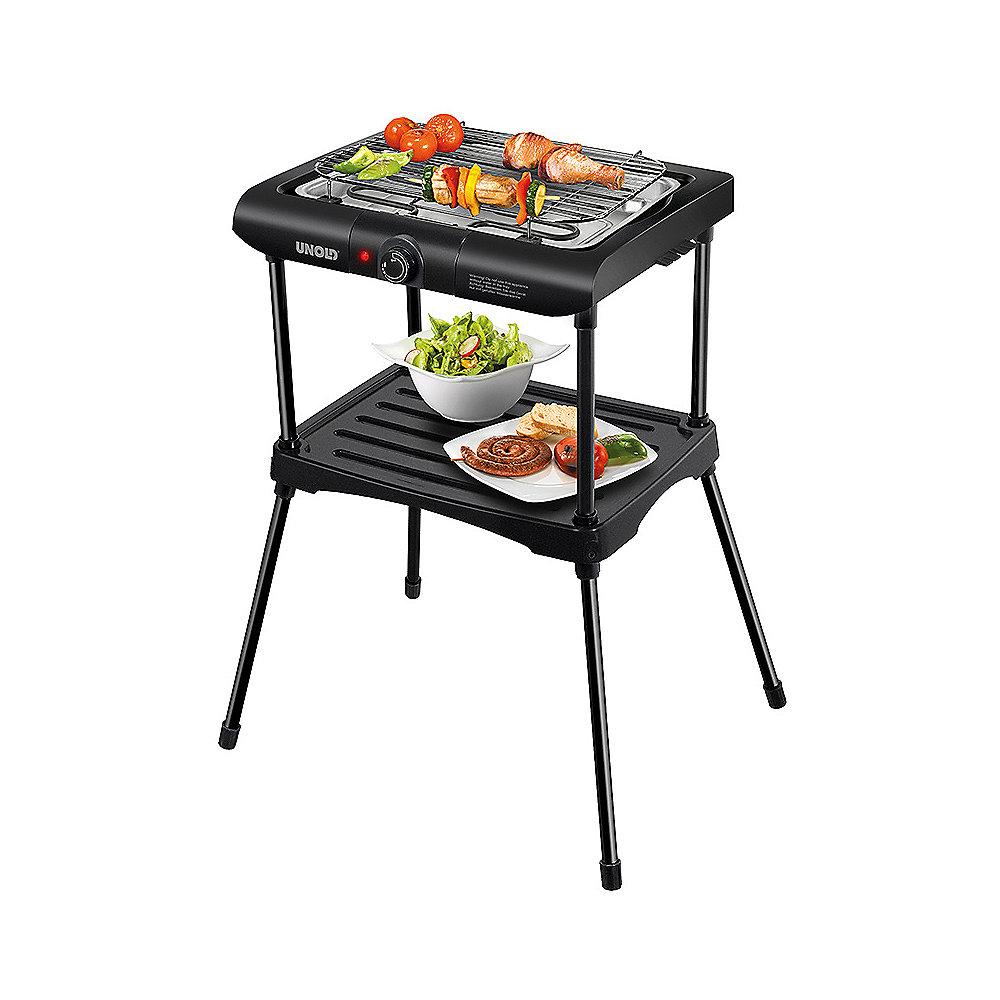 Unold 58550 Barbecue-Grill Black Rack