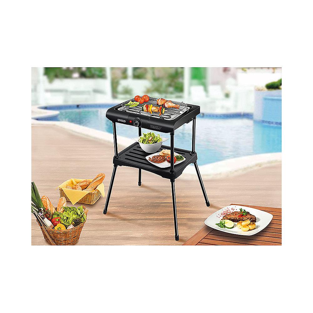 Unold 58550 Barbecue-Grill Black Rack