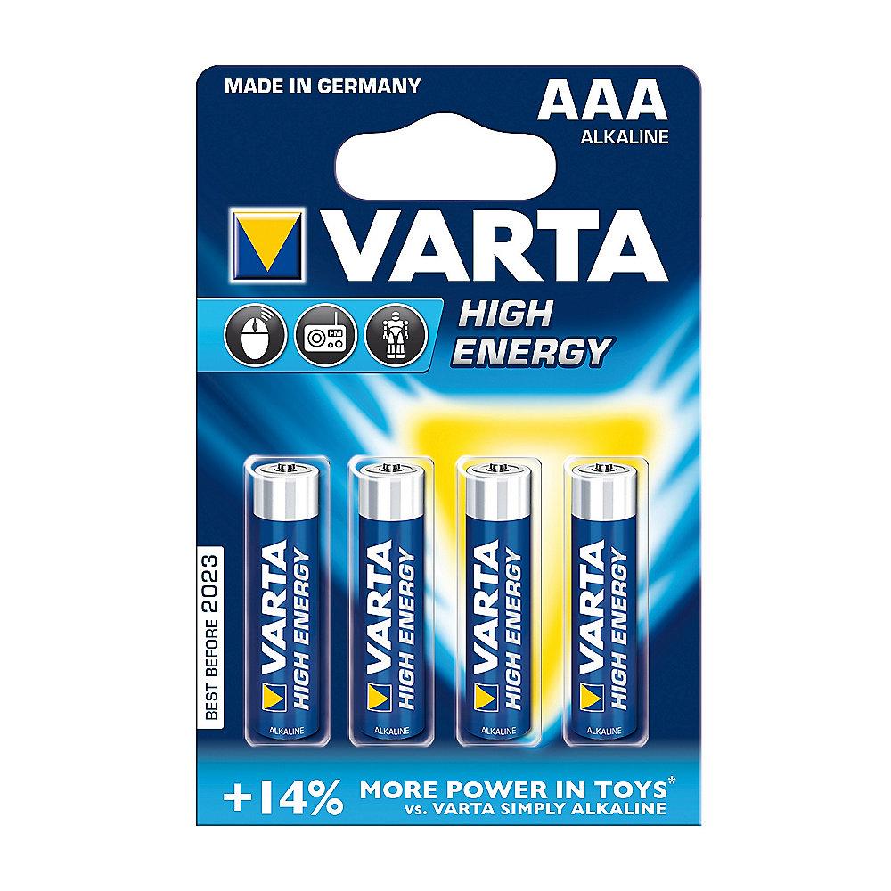 VARTA High Energy Batterie Micro AAA LR3 4er Blister