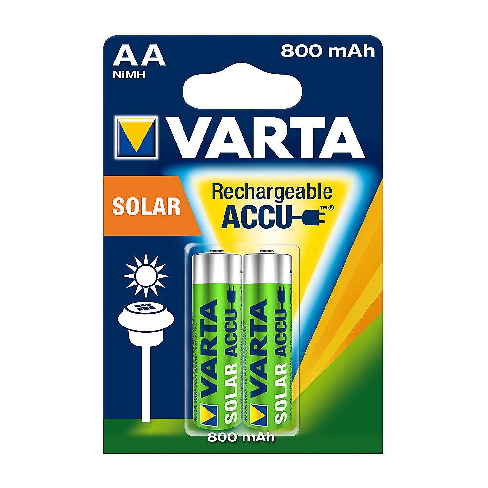 VARTA Solar Akku Mignon AA HR6 2er Blister, VARTA, Solar, Akku, Mignon, AA, HR6, 2er, Blister