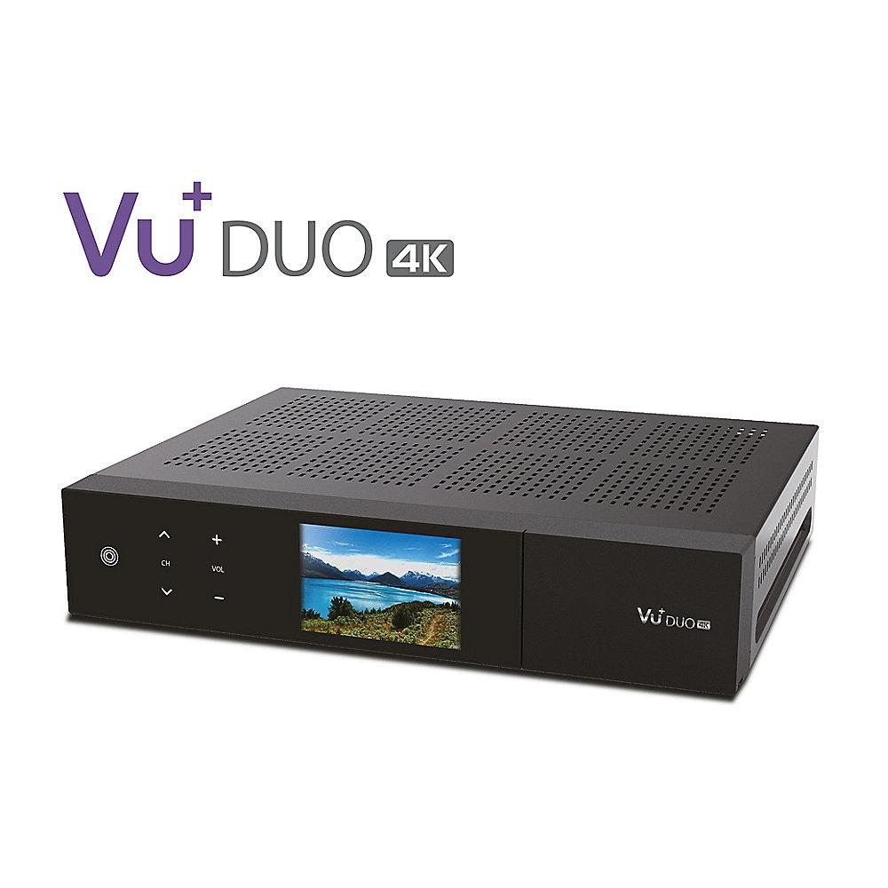 VU  Duo 4K 1xDVB-S2X FBC Twin/1x DVB-C FBC Tuner PVR ready Linux Receiver