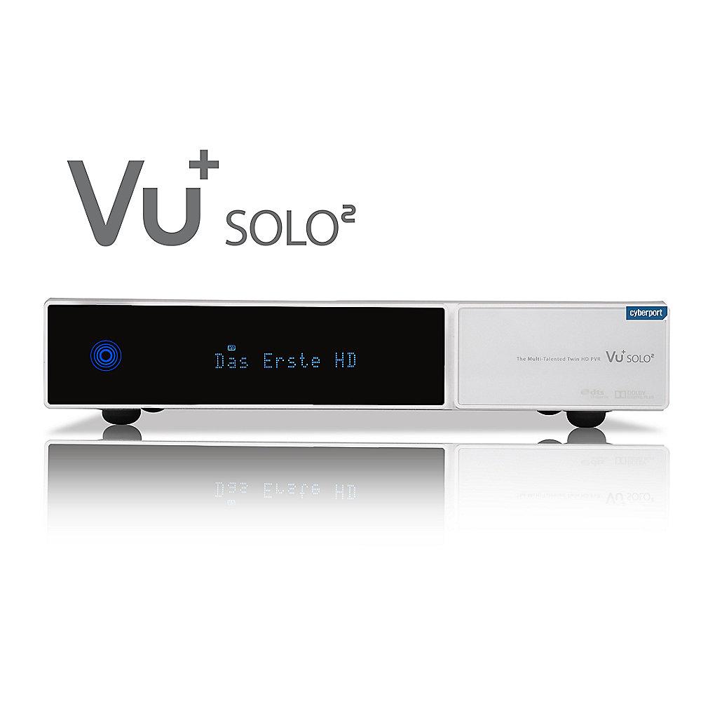 VU  Solo² Full HD 1080p Twin Linux Receiver PVR ready Weiß, VU, Solo², Full, HD, 1080p, Twin, Linux, Receiver, PVR, ready, Weiß