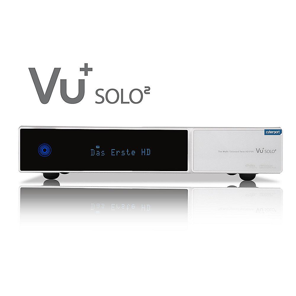 VU  Solo² Full HD 1080p Twin Linux Receiver PVR ready Weiß