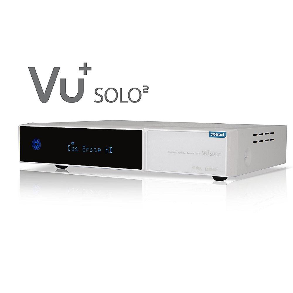 VU  Solo² Full HD 1080p Twin Linux Receiver PVR ready Weiß