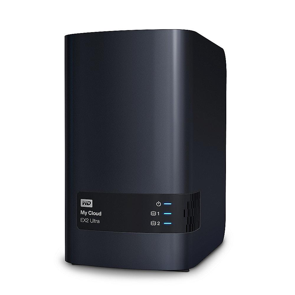 WD My Cloud EX2 Ultra NAS System 2-Bay 8TB (2x4TB) WDBVBZ0080JCH-EESN
