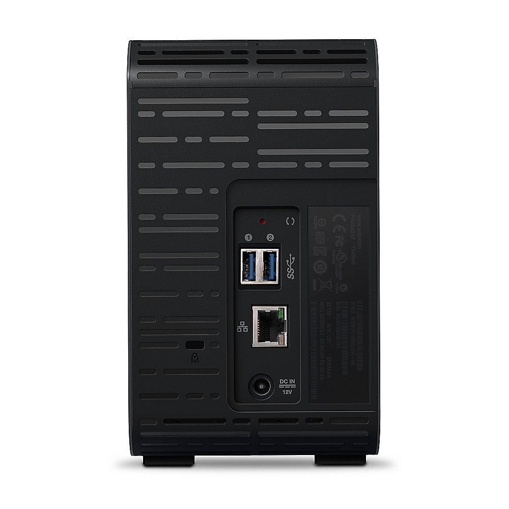 WD My Cloud EX2 Ultra NAS System 2-Bay 8TB (2x4TB) WDBVBZ0080JCH-EESN