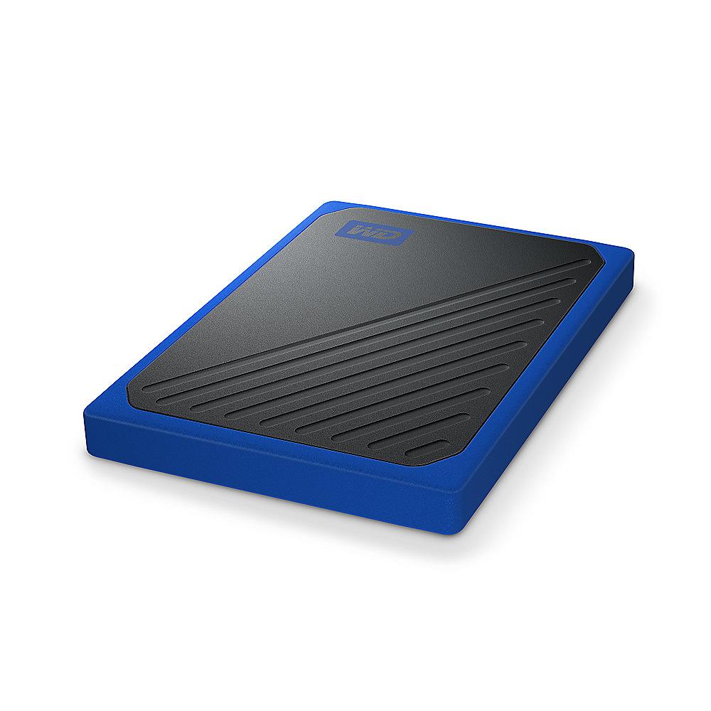 WD My Passport Go Portable SSD 1TB USB3.0 Schwarz und Kobaltblau