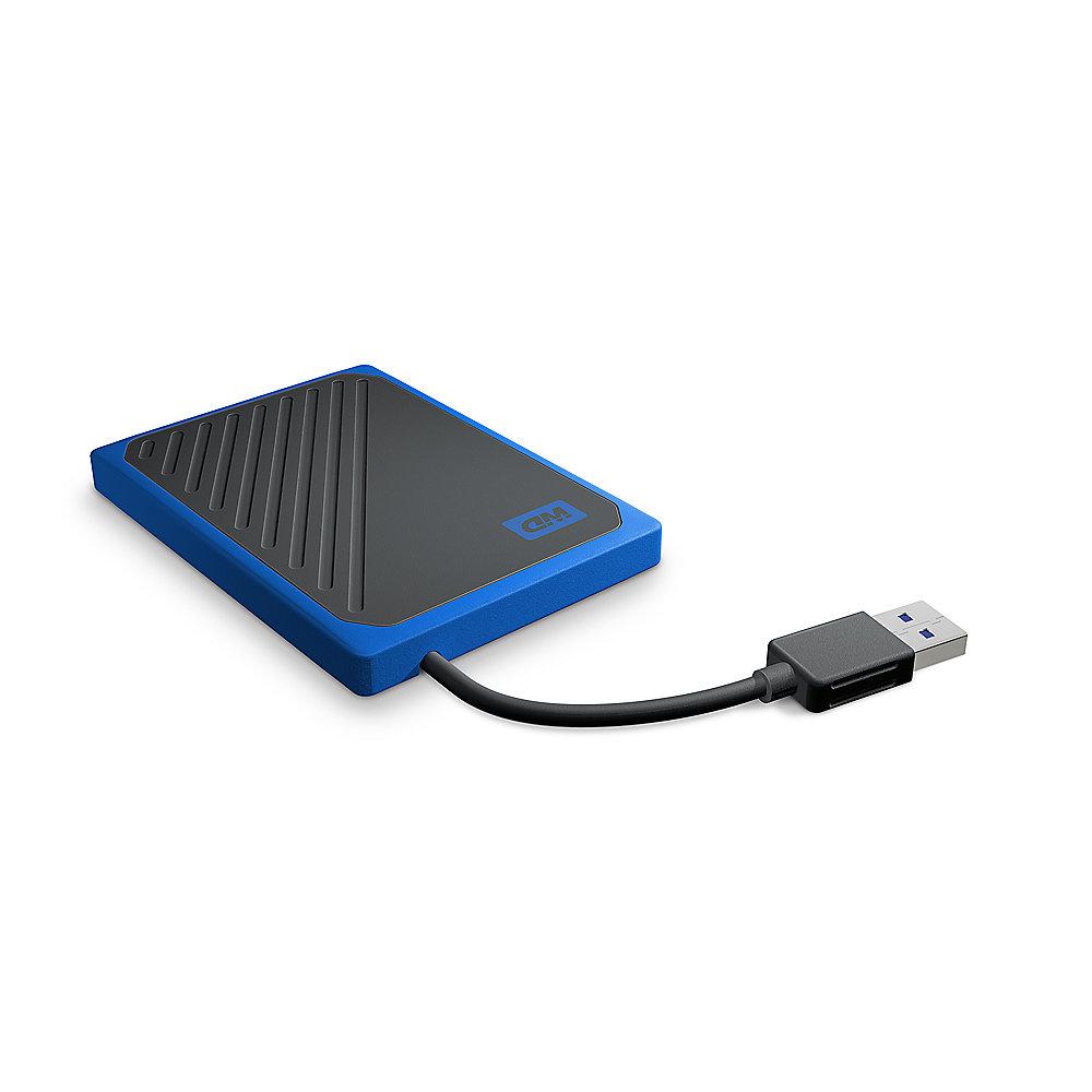 WD My Passport Go Portable SSD 1TB USB3.0 Schwarz und Kobaltblau