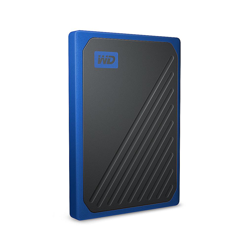 WD My Passport Go Portable SSD 1TB USB3.0 Schwarz und Kobaltblau