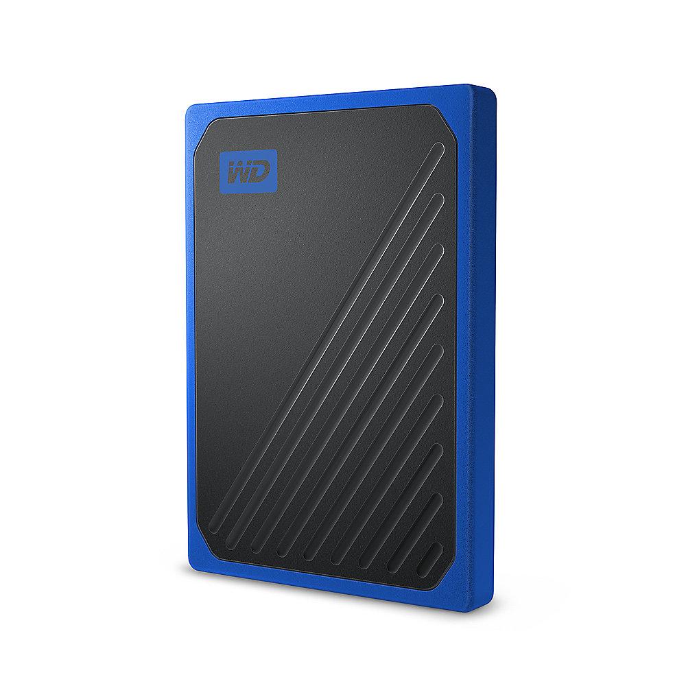 WD My Passport Go Portable SSD 1TB USB3.0 Schwarz und Kobaltblau