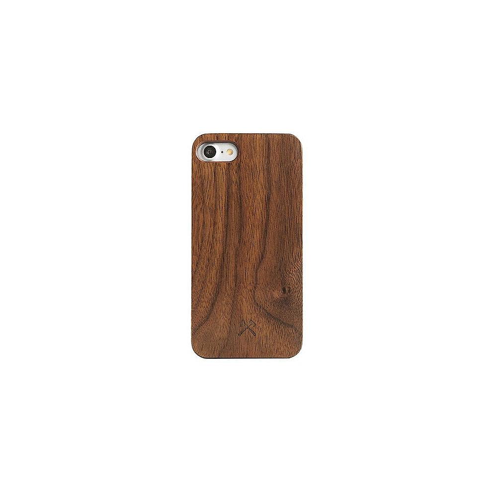 Woodcessories EcoCase Classic für iPhone 8/7 walnuss   schwarz