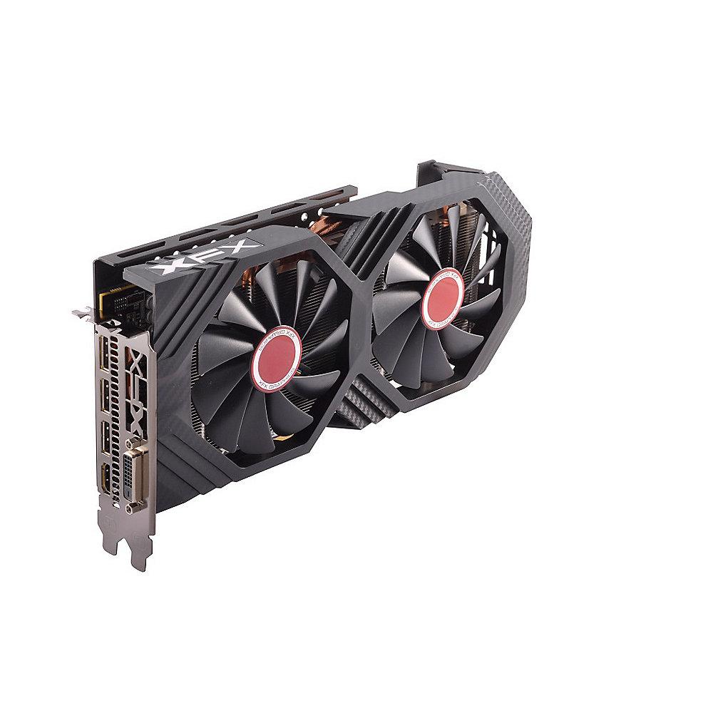 XFX AMD Radeon RX 580 GTS Black Grafikkarte 8GB GDDR5 3xDP/HDMI/DVI, XFX, AMD, Radeon, RX, 580, GTS, Black, Grafikkarte, 8GB, GDDR5, 3xDP/HDMI/DVI