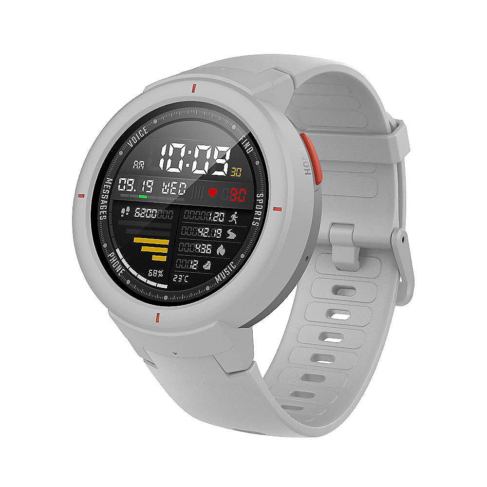 Xiaomi Huami Amazfit Verge Smartwatch weiß, Xiaomi, Huami, Amazfit, Verge, Smartwatch, weiß