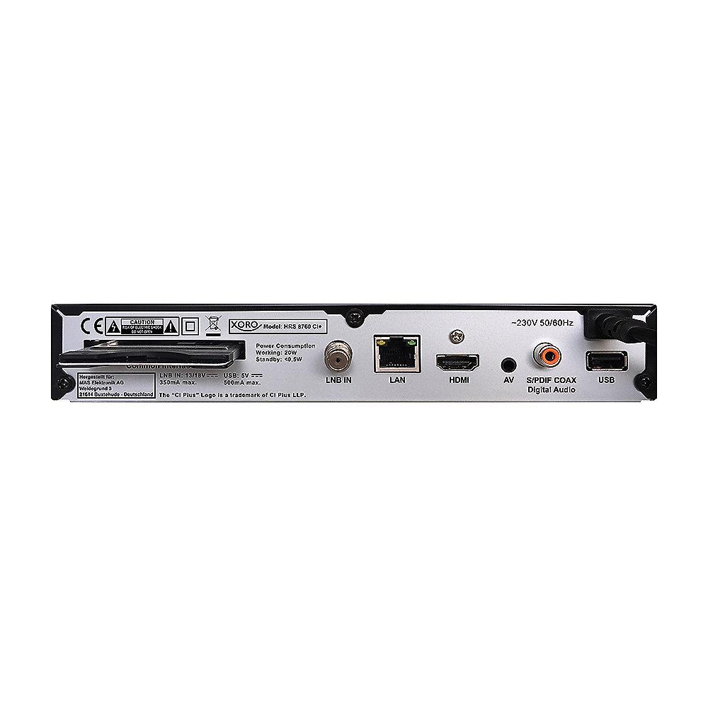 Xoro HRS 8760 CI  (DVB-S2, CI , USB PVRready, HDMI) Receiver, Xoro, HRS, 8760, CI, , DVB-S2, CI, USB, PVRready, HDMI, Receiver