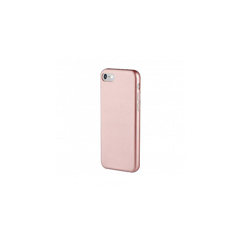 xqisit iPlate Gimone für iPhone 8/7, roségold