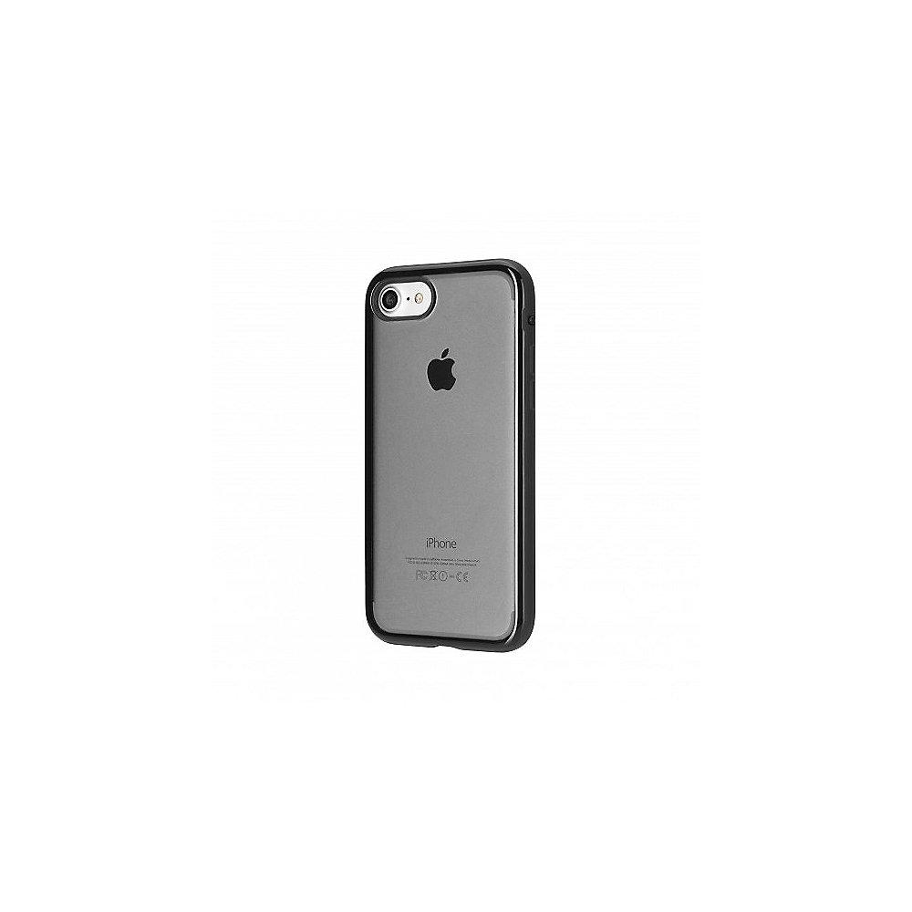xqisit Nuson Xcel für iPhone 8/7, schwarz-transparent