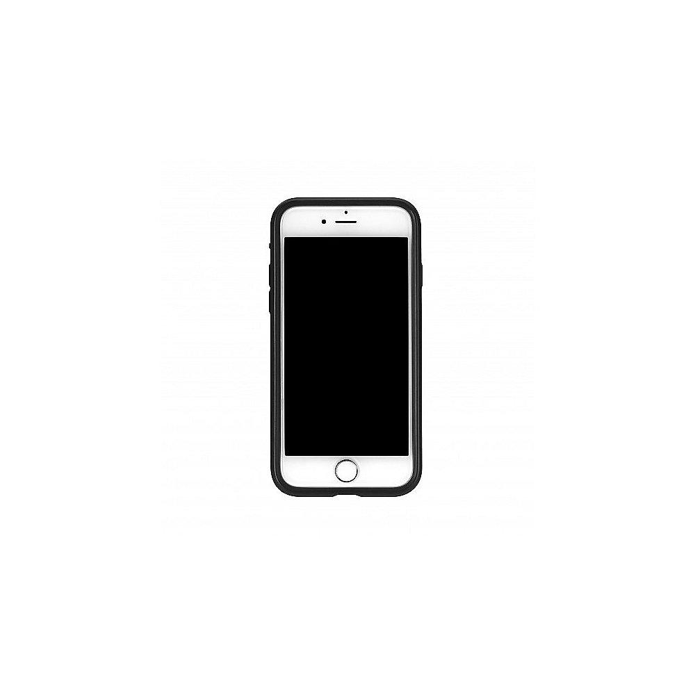 xqisit Nuson Xcel für iPhone 8/7, schwarz-transparent