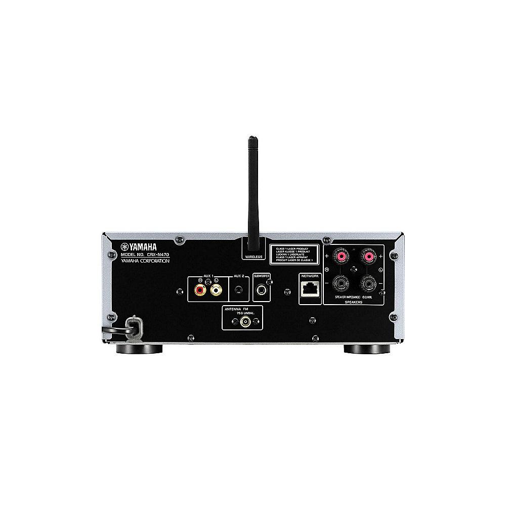 Yamaha MCR-N570D PianoCraft Multiroomsystem, Spotify, AirPlay, DAB  schw./schw.