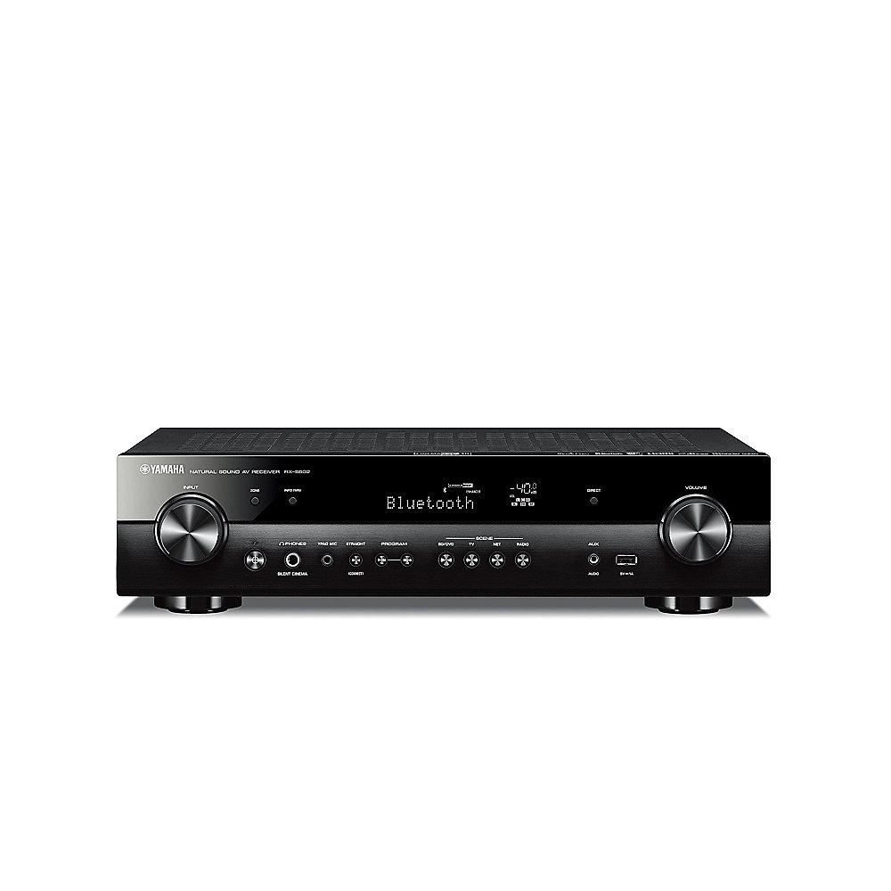 Yamaha Multiroom-Set RX-S602 5.1 AV-Receiver   WX-021 Lautsprecher DAB  schwarz