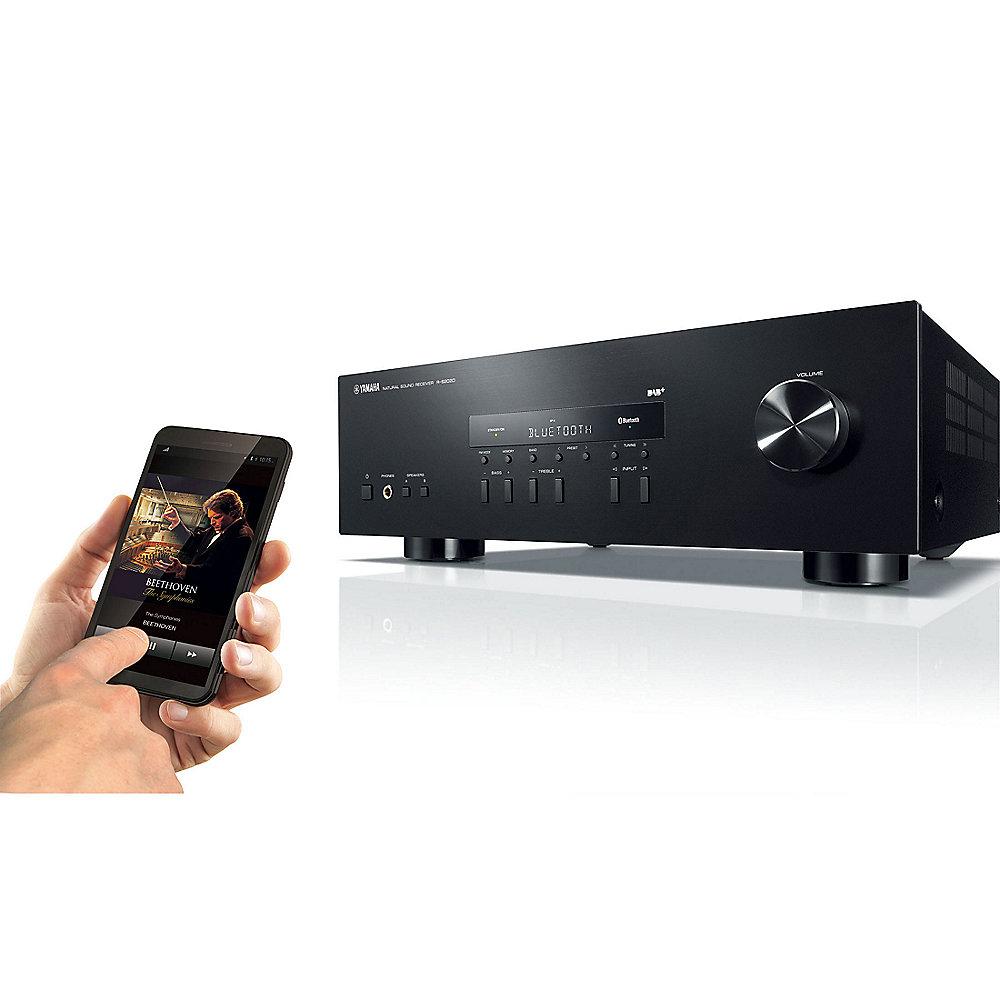 Yamaha R-S202D Hi-Fi Receiver mit Bluetooth DAB/DAB  schwarz, Yamaha, R-S202D, Hi-Fi, Receiver, Bluetooth, DAB/DAB, schwarz