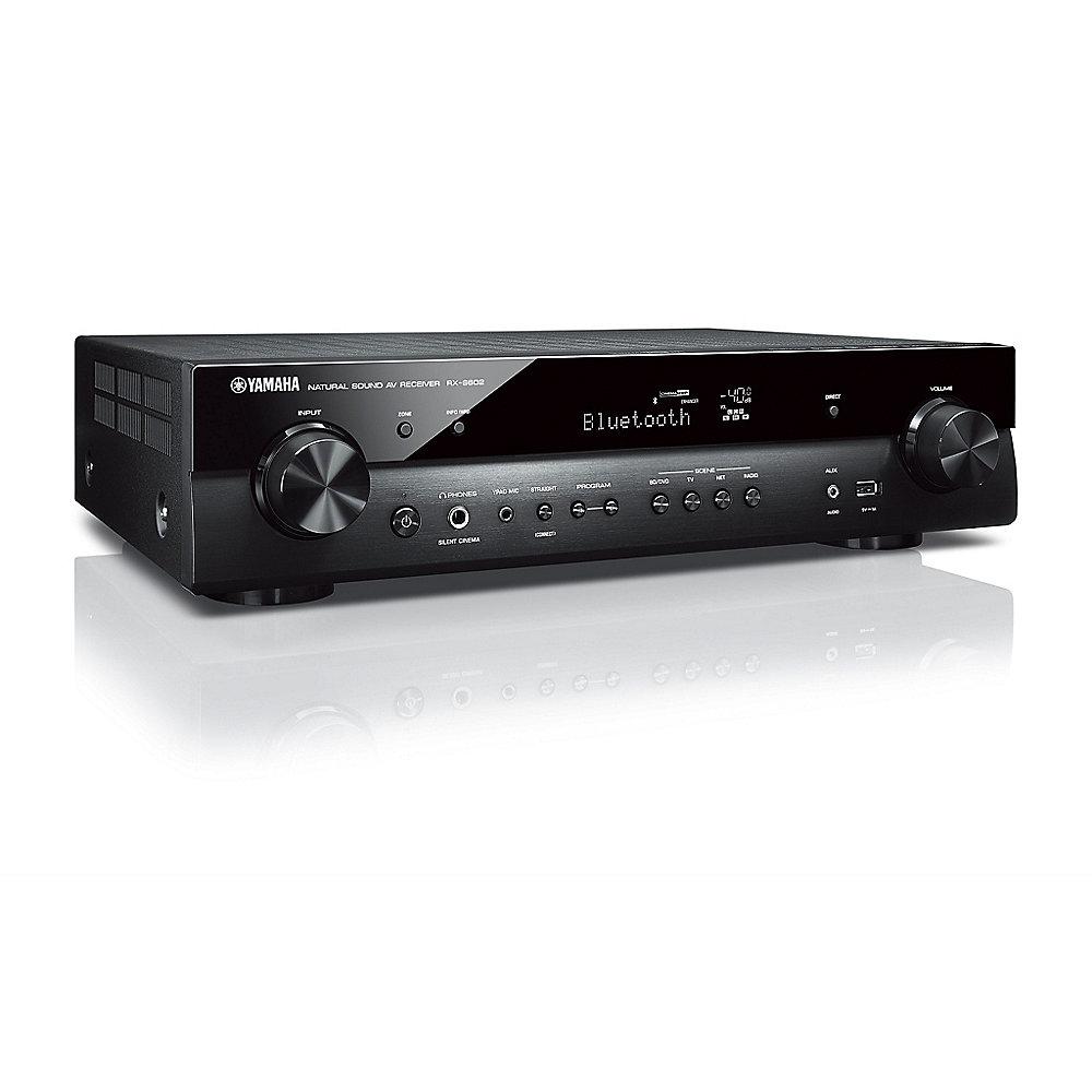 Yamaha RX-S602 5.1 AV-Receiver MusicCast, Spotify, AirPlay, DAB , MHL schwarz, Yamaha, RX-S602, 5.1, AV-Receiver, MusicCast, Spotify, AirPlay, DAB, MHL, schwarz