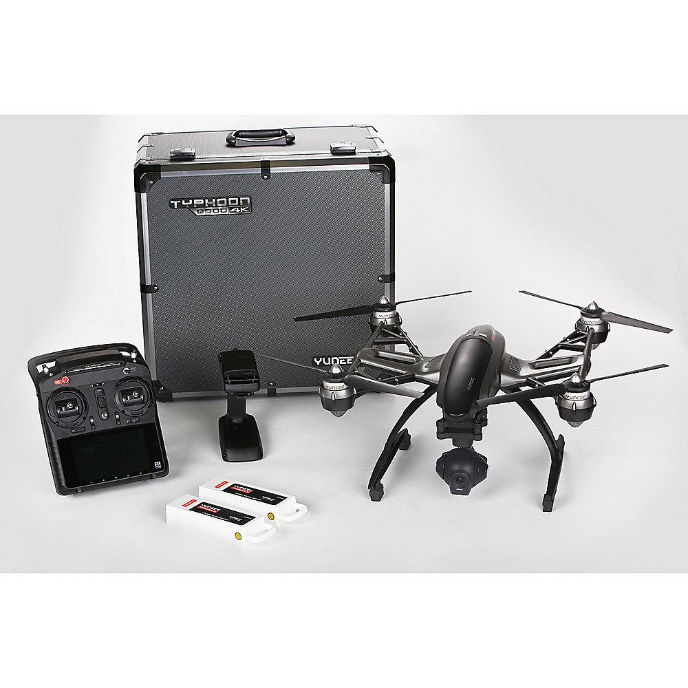 Yuneec Typhoon Q500 4K RTF Flugdrohne Set   Alukoffer   Trolleygriff