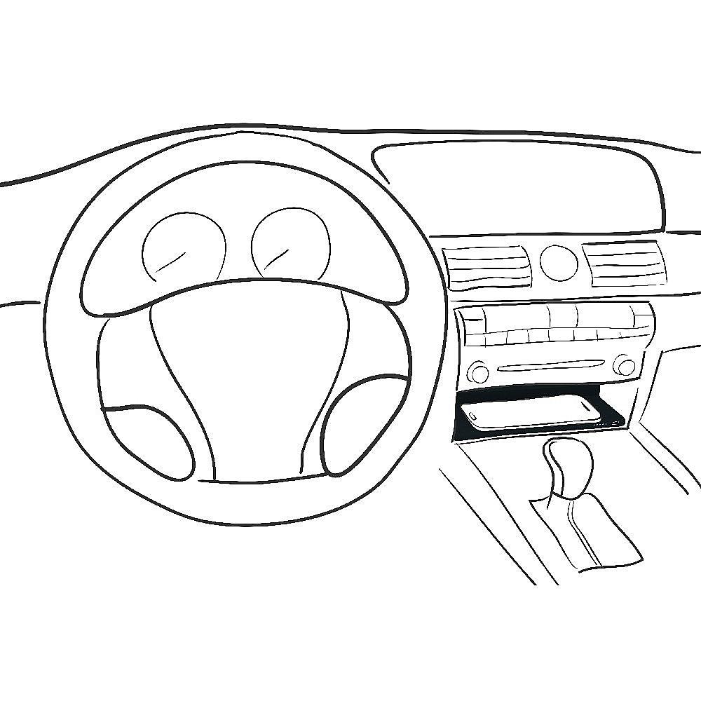 Zens Kfz-Ladegerät mit Power Bank 5200mAh, Qi-Standard, schwarz