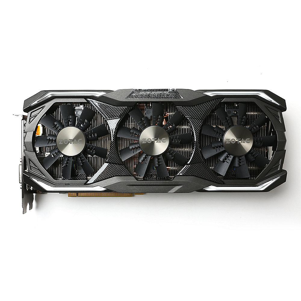 Zotac GeForce GTX 1070 AMP! Extreme Edition 8GB GDDR5 Grafikkarte DVI/HDMI/3xDP