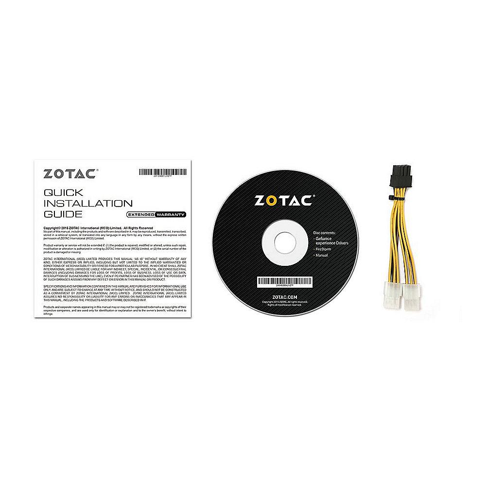 Zotac GeForce GTX 1070 Mini Edition 8GB GDDR5 Grafikkarte DVI/HDMI/3xDP