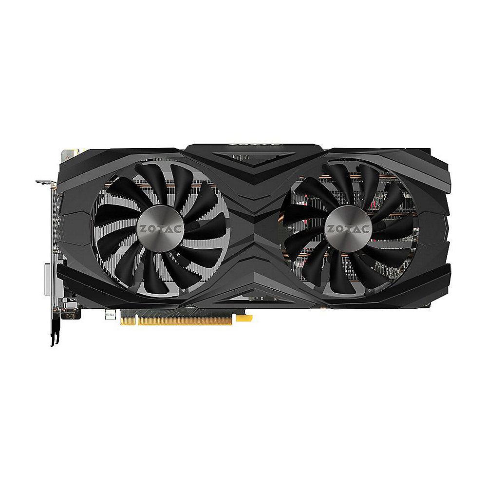 Zotac GeForce GTX 1070Ti AMP! Edition 8GB GDDR5 Grafikkarte DVI/HDMI/3xDP, Zotac, GeForce, GTX, 1070Ti, AMP!, Edition, 8GB, GDDR5, Grafikkarte, DVI/HDMI/3xDP