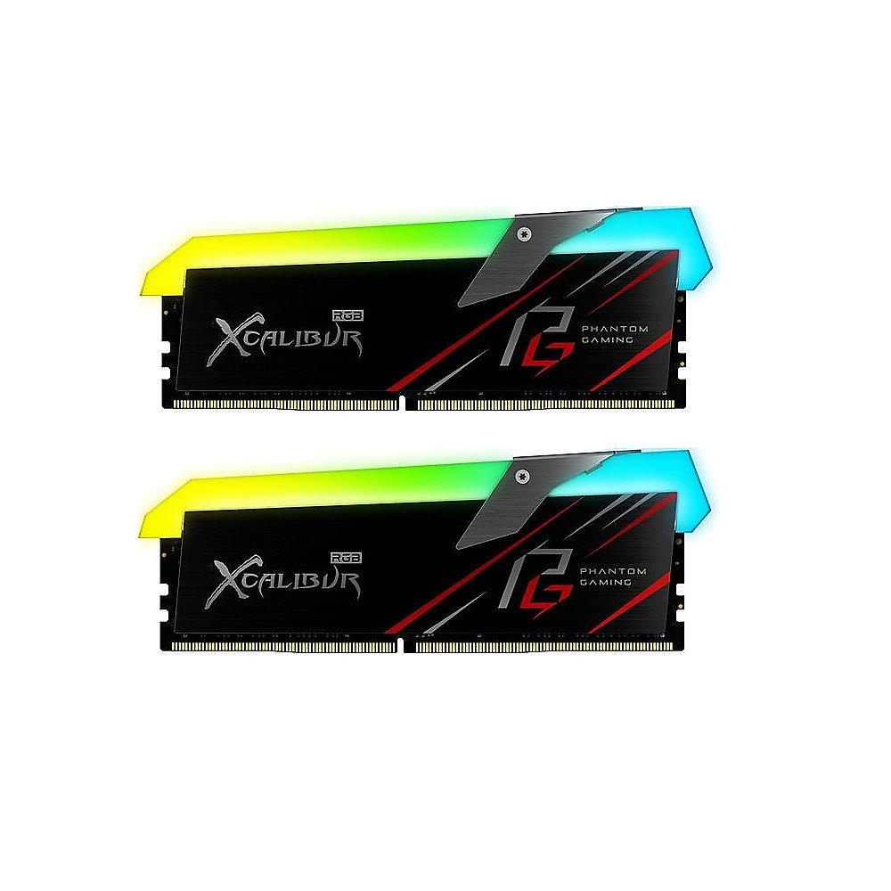 16GB (2x8GB) ASRock Phantom Gaming XCALIBUR DDR4-3200 MHz RGB Speicher Kit, 16GB, 2x8GB, ASRock, Phantom, Gaming, XCALIBUR, DDR4-3200, MHz, RGB, Speicher, Kit