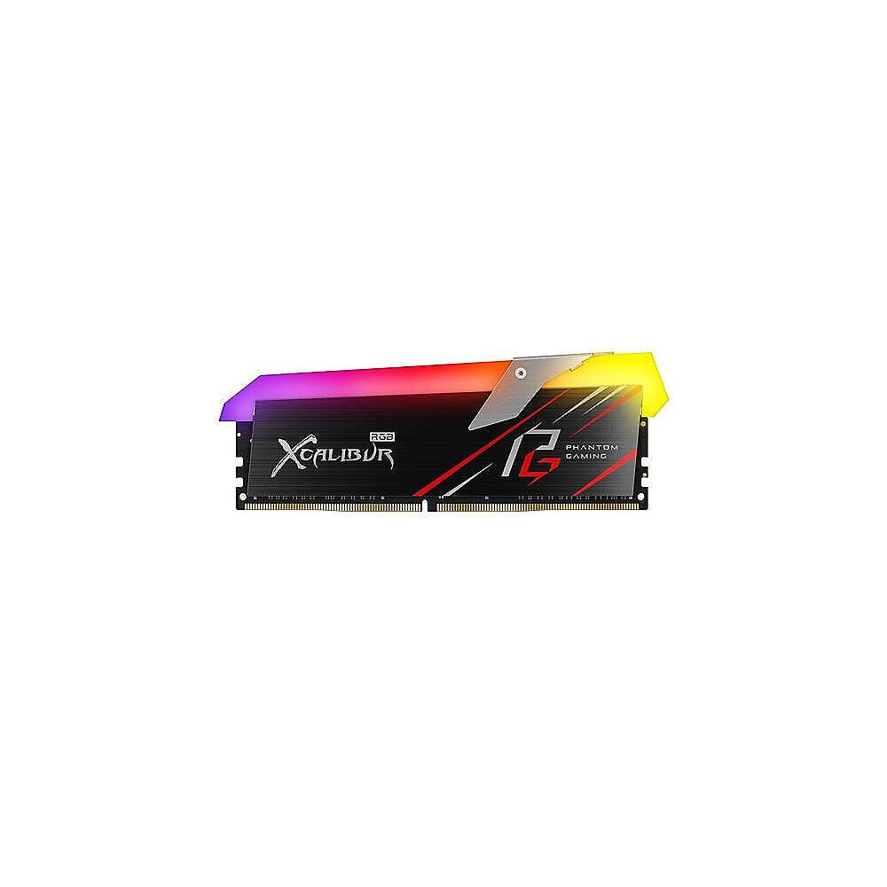 16GB (2x8GB) ASRock Phantom Gaming XCALIBUR DDR4-3200 MHz RGB Speicher Kit, 16GB, 2x8GB, ASRock, Phantom, Gaming, XCALIBUR, DDR4-3200, MHz, RGB, Speicher, Kit