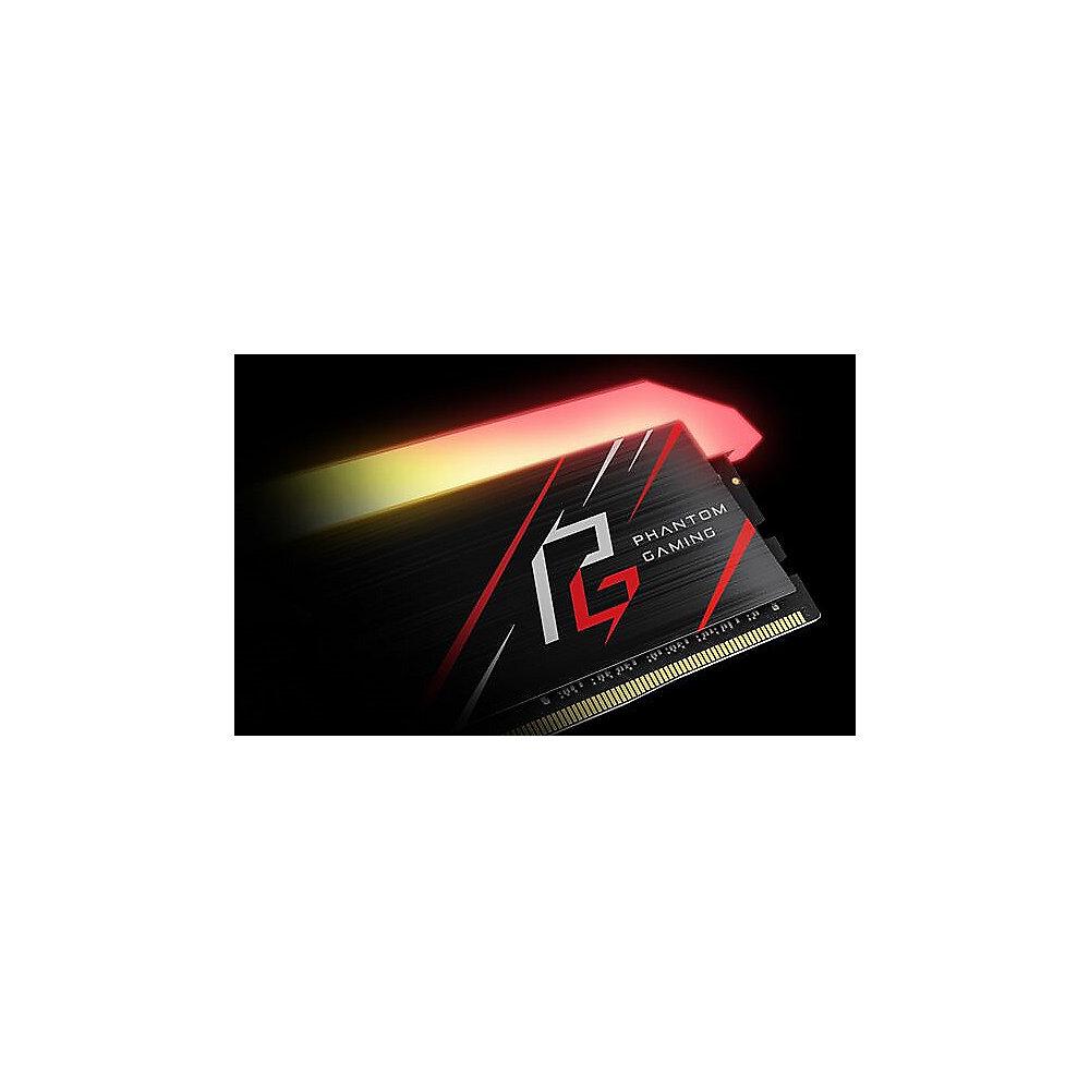 16GB (2x8GB) ASRock Phantom Gaming XCALIBUR DDR4-3600 MHz RGB Speicher Kit, 16GB, 2x8GB, ASRock, Phantom, Gaming, XCALIBUR, DDR4-3600, MHz, RGB, Speicher, Kit