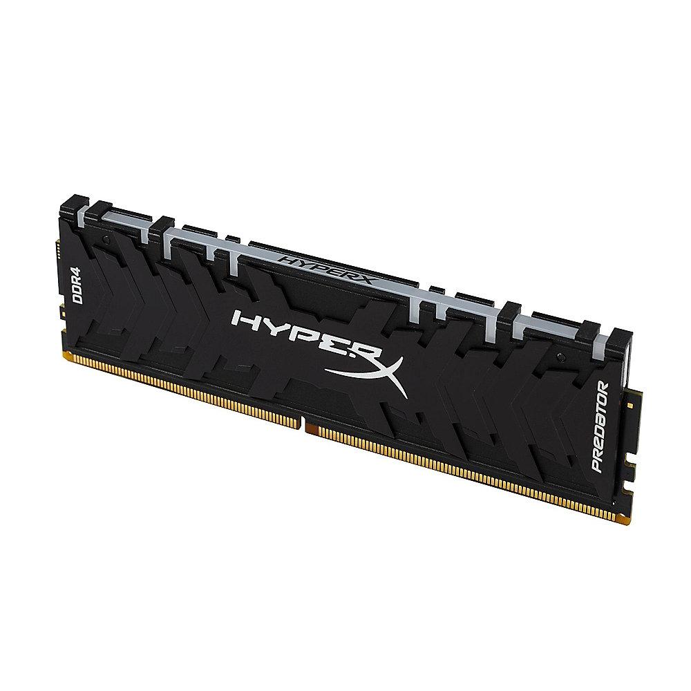 32GB (4x8GB) HyperX Predator RGB DDR4-3600 CL17 RAM Arbeitsspeicher