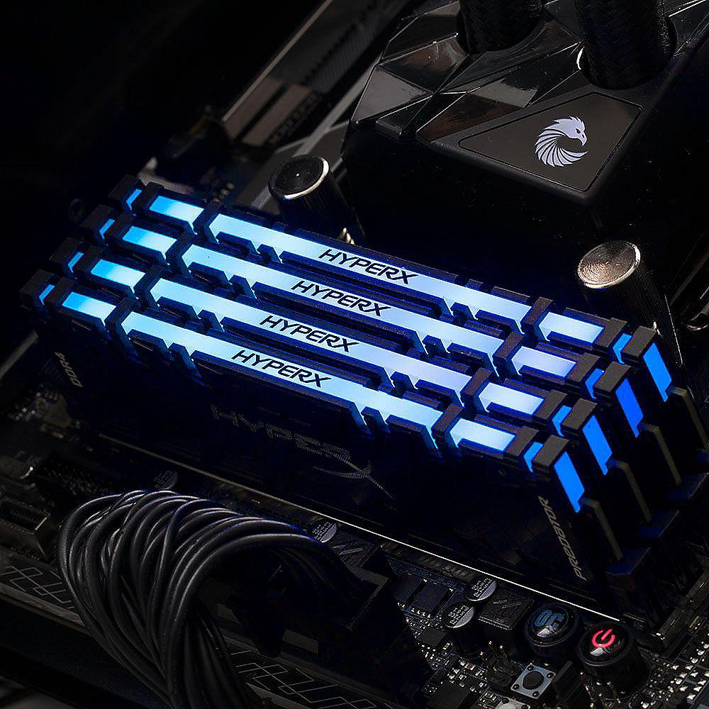 32GB (4x8GB) HyperX Predator RGB DDR4-3600 CL17 RAM Arbeitsspeicher