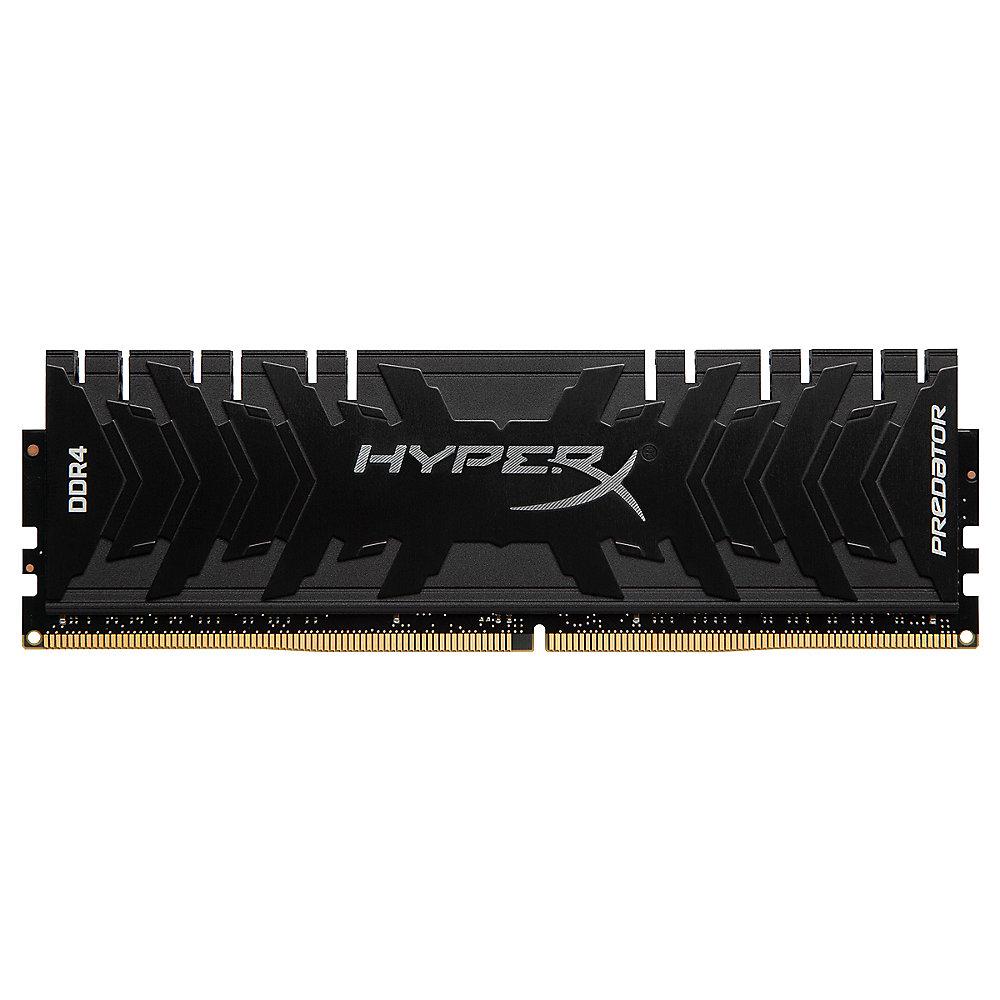 64GB (4x16GB) HyperX Predator DDR4-3000 CL15 RAM Speicher Kit