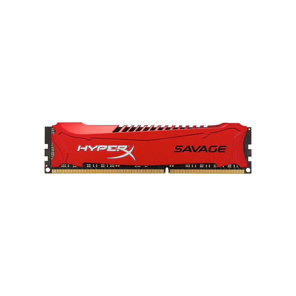 8GB HyperX Savage rot DDR3-1866 CL9 RAM