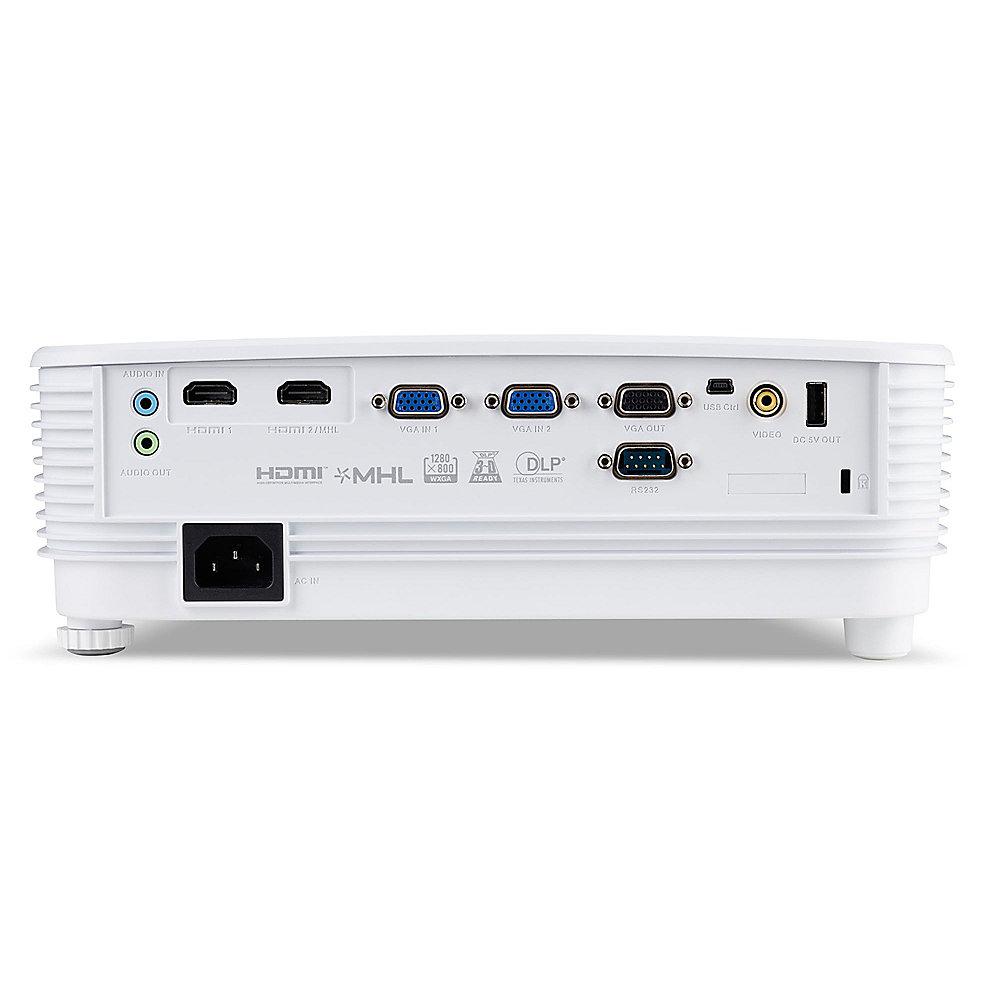 ACER P1350WB DLP WXGA 16:10 Beamer 3700 Lumen 3D-Ready HDMI/VGA/RCA/RS232 LS, ACER, P1350WB, DLP, WXGA, 16:10, Beamer, 3700, Lumen, 3D-Ready, HDMI/VGA/RCA/RS232, LS