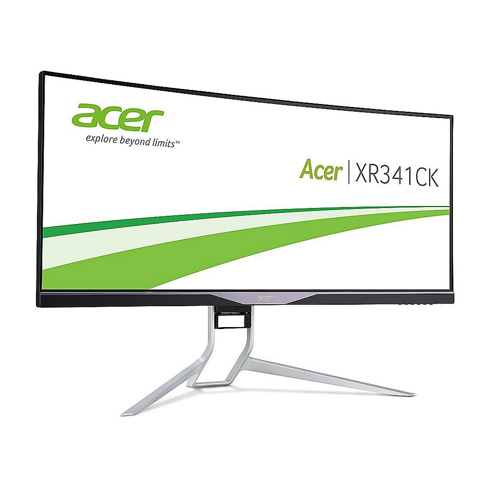 ACER Predator XR341CK 86cm (34") UWQHD curved Gaming-Monitor FreeSync 75Hz 4ms