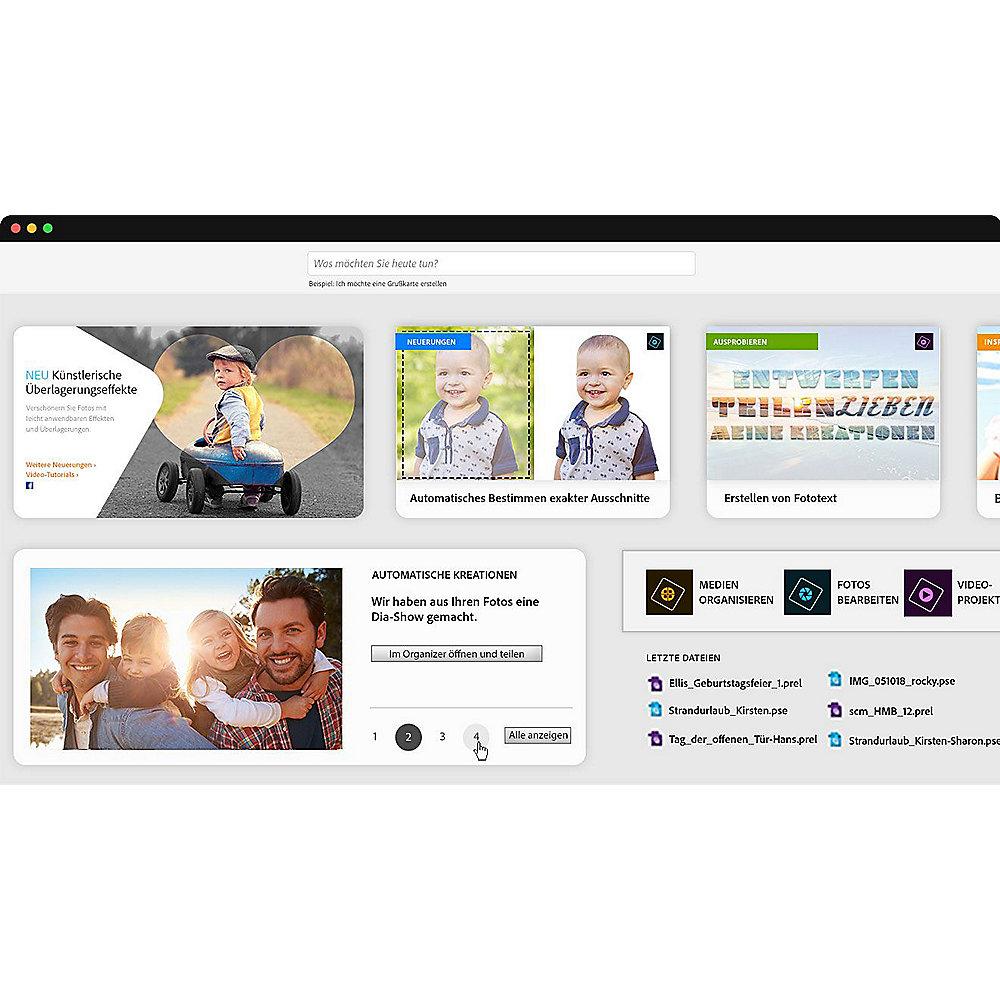 Adobe Premiere Elements 2019 Upgrade Minibox GER, deutsch