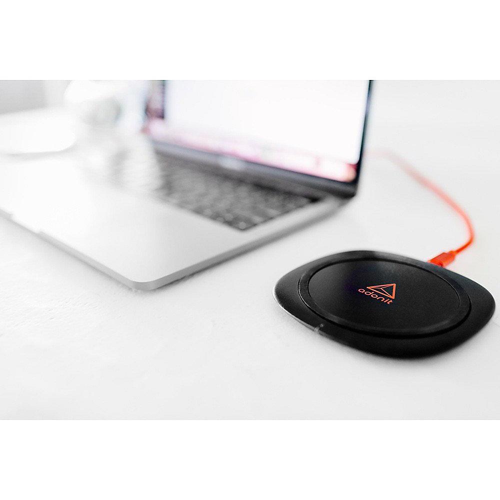 Adonit ADWFCP Wireless Fast Charging Pad 10W Qi schwarz